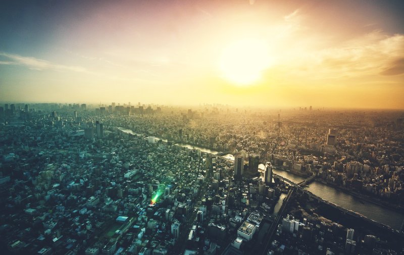 жара в городе